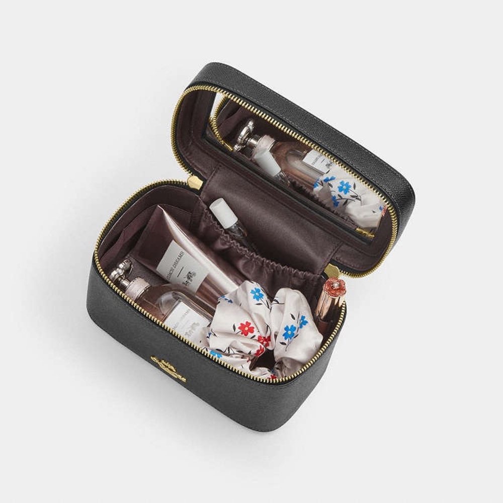 🤎🖤COACH~Cosmetic Case In Signature Canvas - Picture 5 of 7